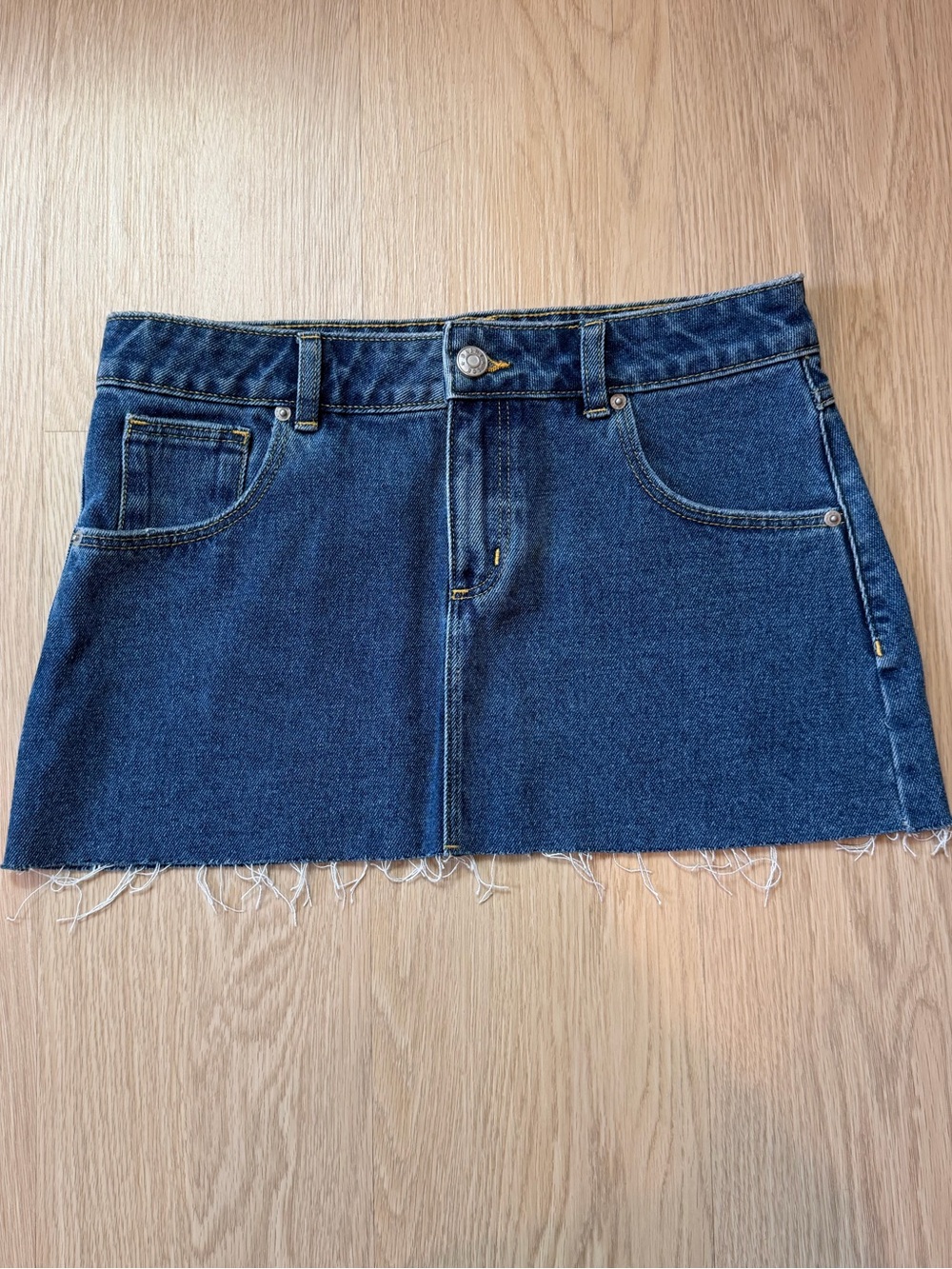 Dairy Boy Denim Mini Skirt